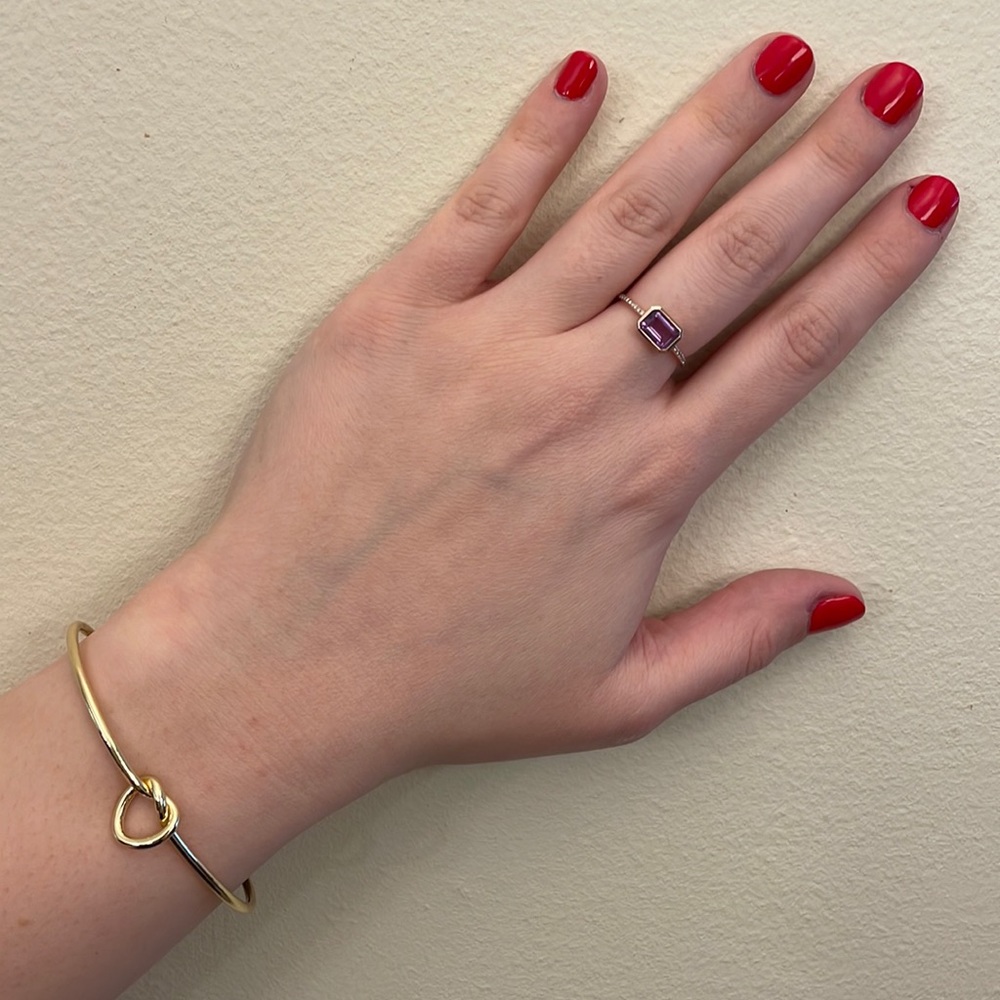Gold Plated Heart Cuff Bangle/Bracelet